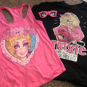 Rupauls drag race Trixie Mattel lot M L glasses